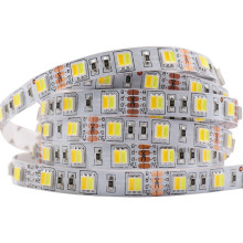 Super Brightness dual Warm White Daylight SMD5050 60Leds Waterproof IP68/67/65 tunable white led strip